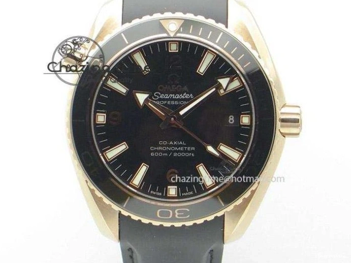 0412 Colorful Planet Ocean SS Bp Maker 45mm Black Bezel On Black Rubber Strap A 8219